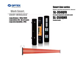 SL-350QFR   ENJOY WIRELESS  4ch. beam frequencies selectable model  SL-350QNR  - Long