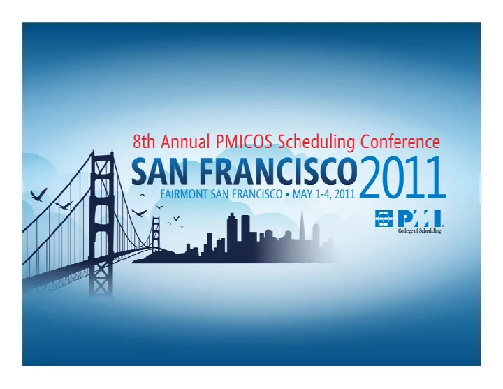 a schedule centric view of contract administration