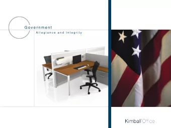 G o v e r n m e n t  A l l e g i a n c e  a n d  I n t e g r i t y  G o v e r n m e n t  Baseline