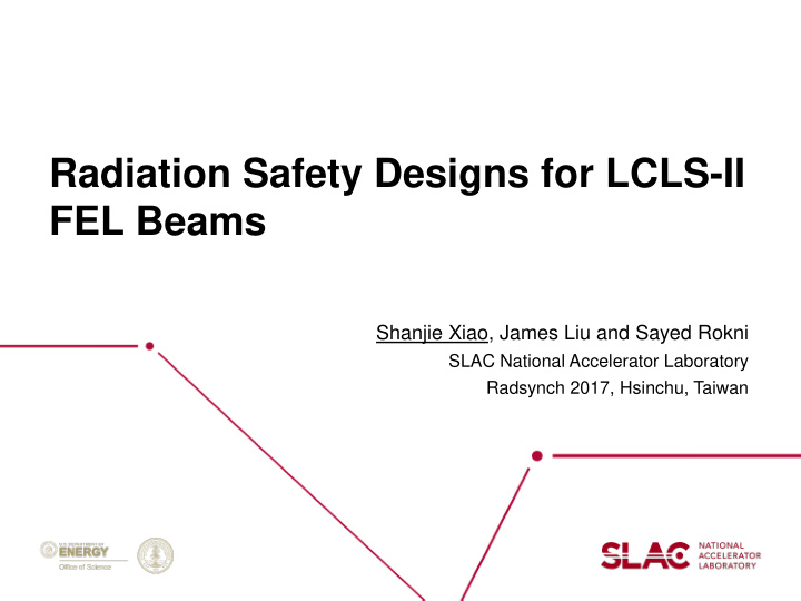 radiation safety designs for lcls ii fel beams