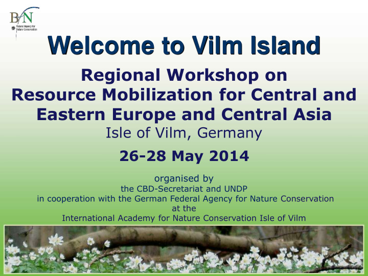 welcome to vilm island