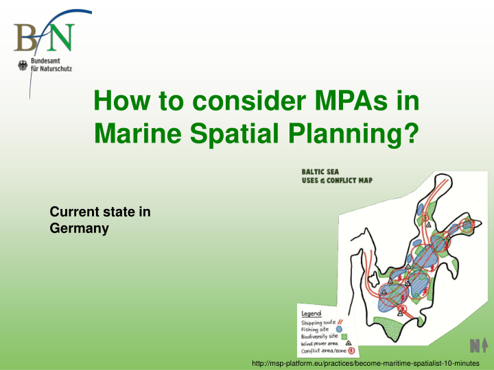 how to consider mpas in marine spatial planning