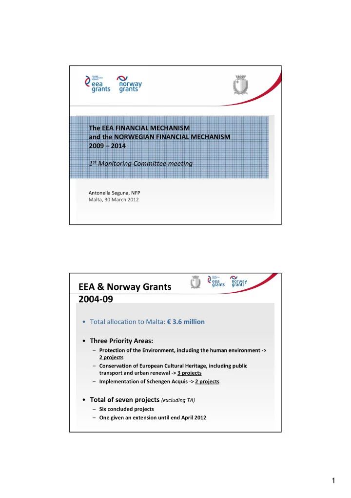 eea norway grants 2004 09