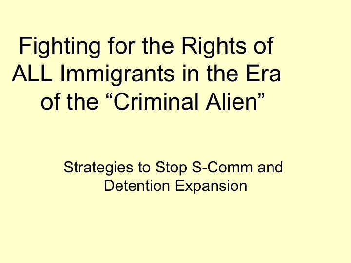 fighting for the rights of fighting for the rights of all