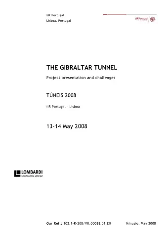 Project presentation and