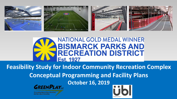 feasibility study for indoor community recreation complex