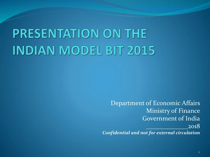 department of economic affairs ministry of finance