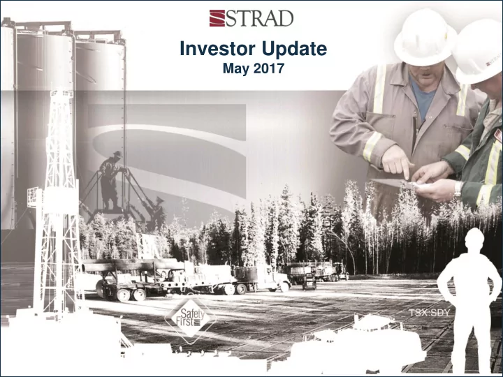 investor update
