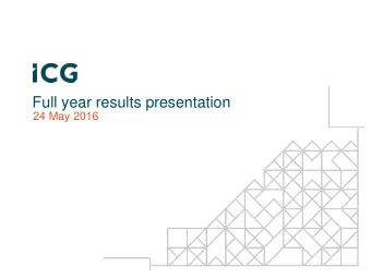 Full year results presentation  24 May 2016  2  Operational highlights  Strong performance and