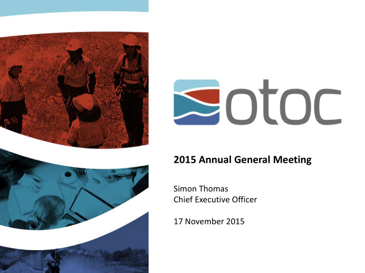 2015 annual general meeting