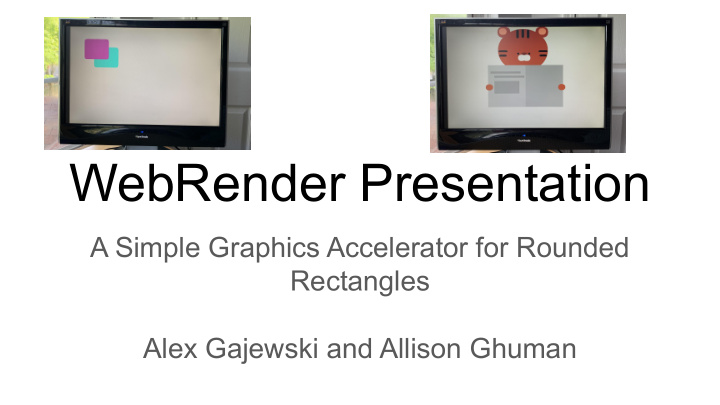 webrender presentation