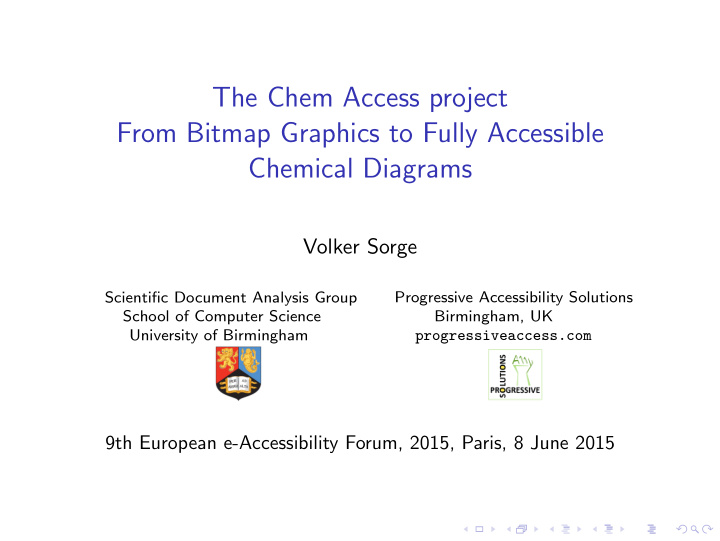 the chem access project from bitmap graphics to fully