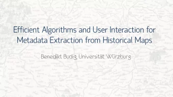 E  f  f  i  c  i  e  n  t  A  l  g  o  r  i  t  h  m  s  a  n  d  U  s  e  r  I  n  t  e  r  a  c