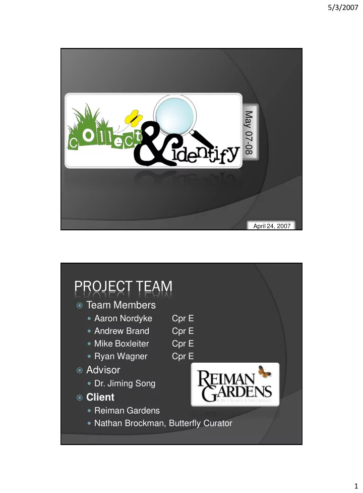 project team