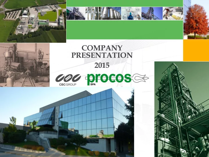 company presentation