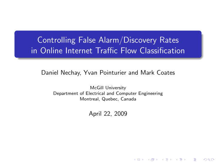 controlling false alarm discovery rates in online