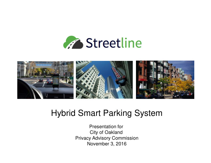 hybrid smart parking system