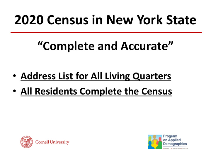 2020 census in new york state