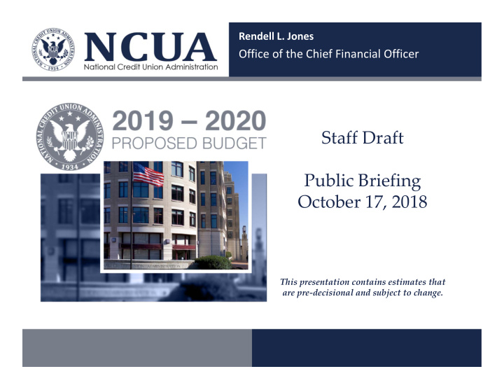 staff draft public briefing october 17 2018