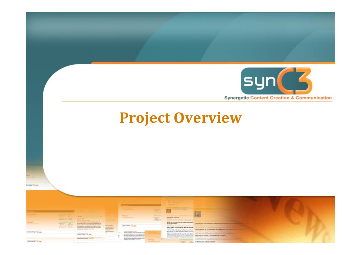 project overview project motivation