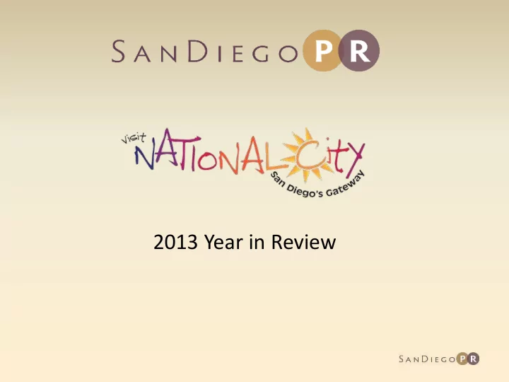 2013 year in review campaign success
