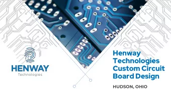 Technologies  Custom Circuit  Board Design  HUDSON, OHIO  Schematic design  PCB layout  Firmware