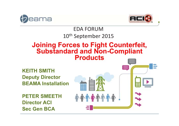 joining forces to fight counterfeit substandard and non