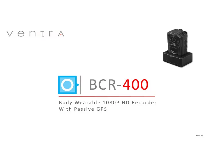 bcr 400