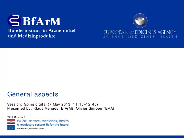 general aspects