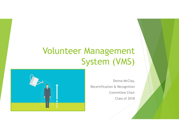 volunteer management system vms