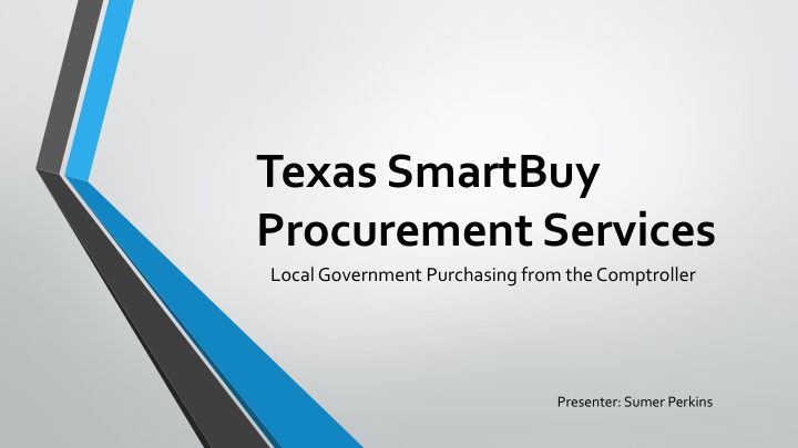 texas smartbuy