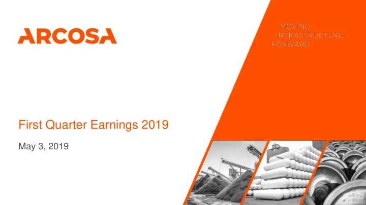 first quarter earnings 2019