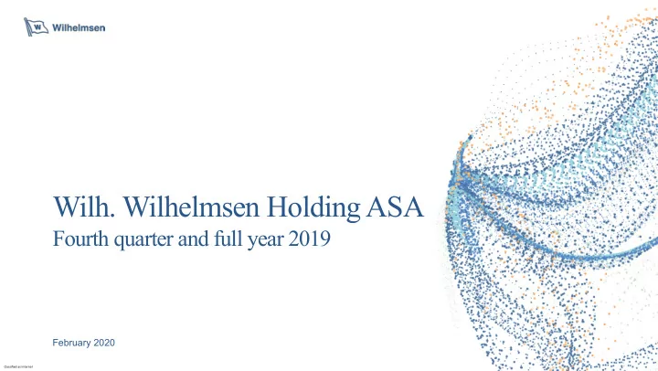 wilh wilhelmsen holding asa