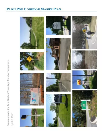 AN  E  Presentation to the East Goshen Township Board of Supervisors  April 4, 2017 P RE  Central