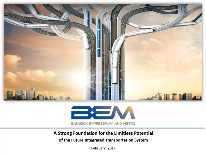 a strong foundation for the limitless potential