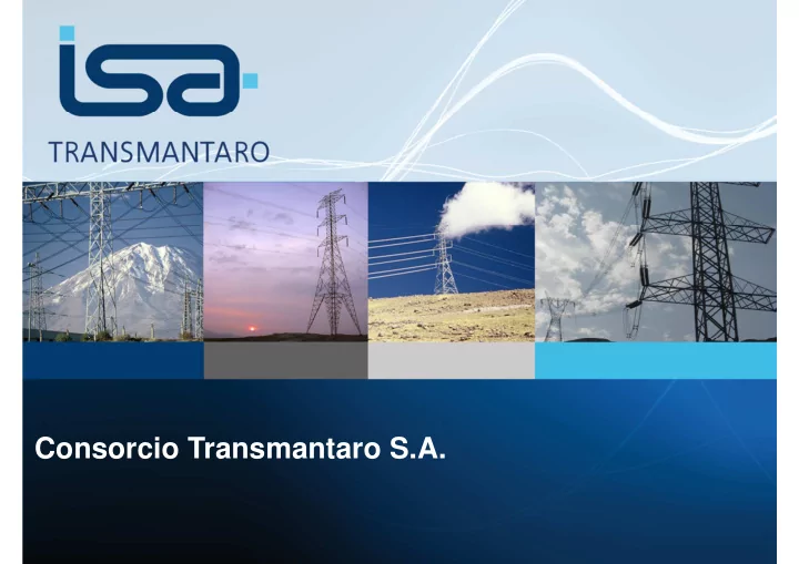 consorcio transmantaro s a index