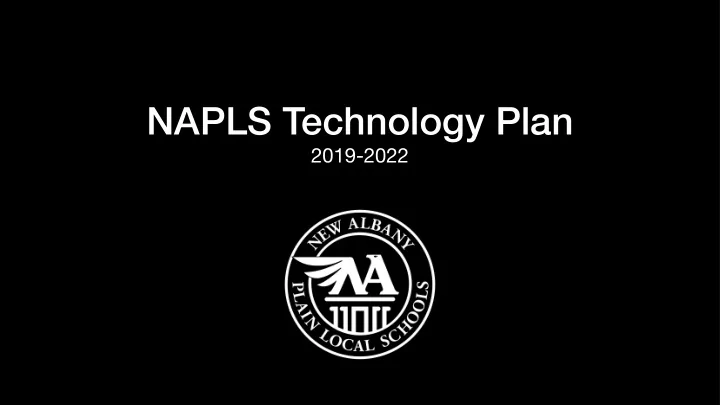 napls technology plan