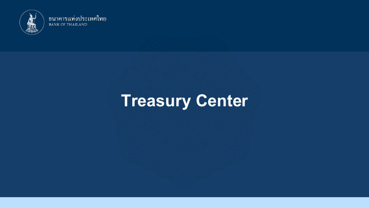 treasury center treasury center tc