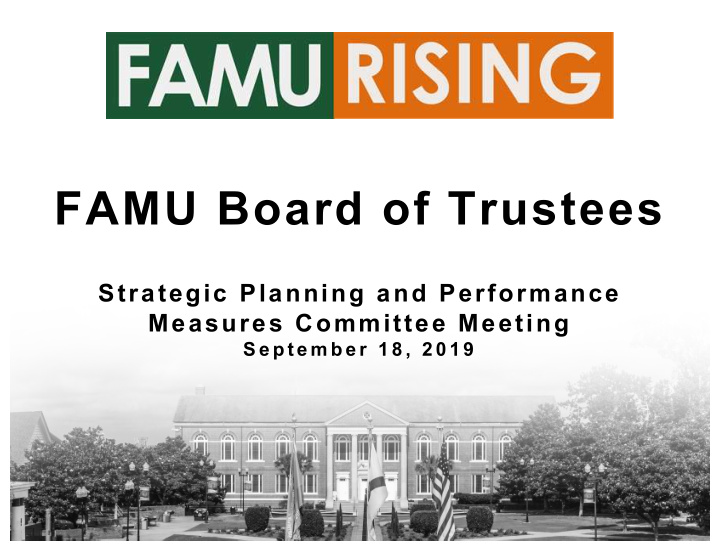 famu board of trustees