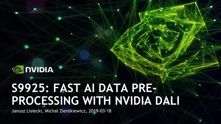 s9925 fast ai data pre