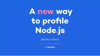 A new way to pro fi le Node . js  Matteo Collina   Maximum number of servers sales traf fi c