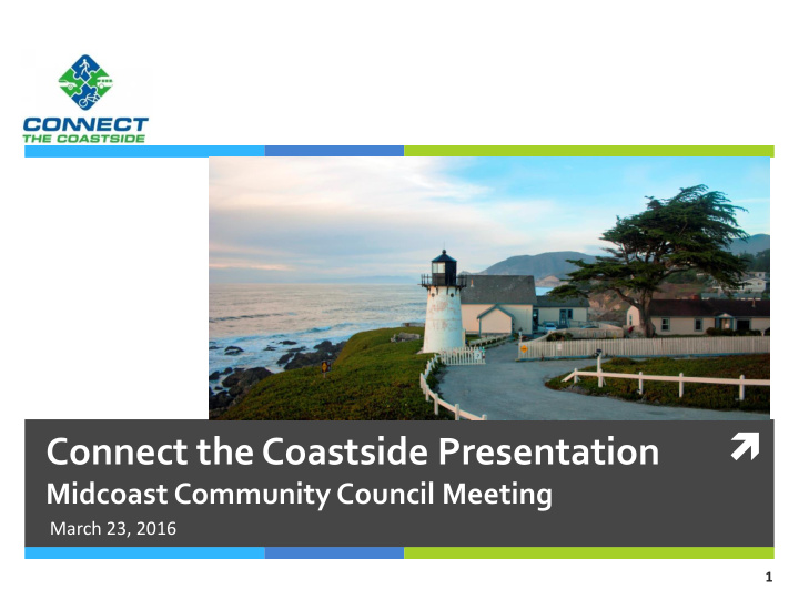 connect the coastside presentation
