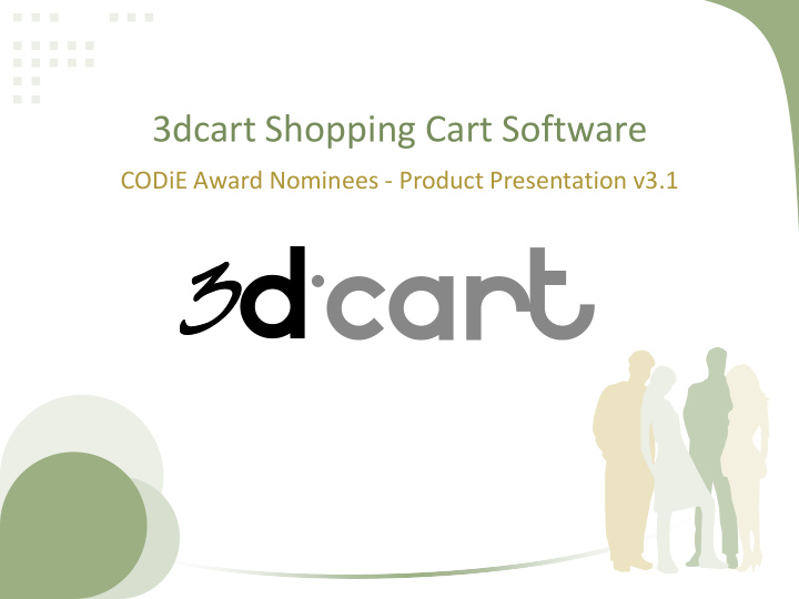 3dcart shopping cart software