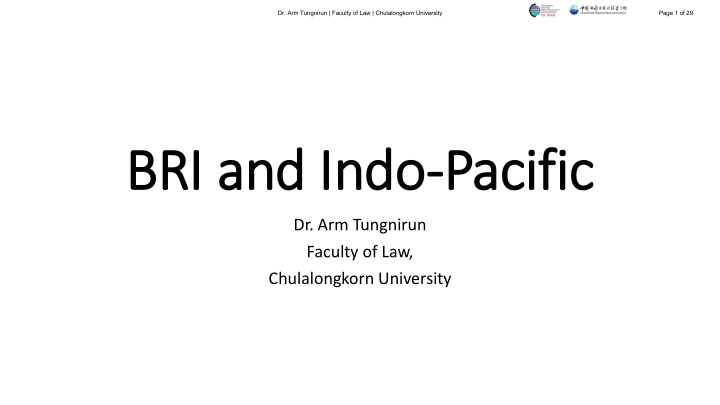 bri and in indo pacific