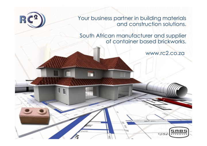 your business partner in building materials and