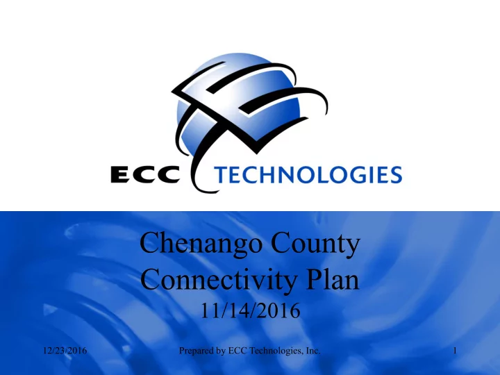 connectivity plan