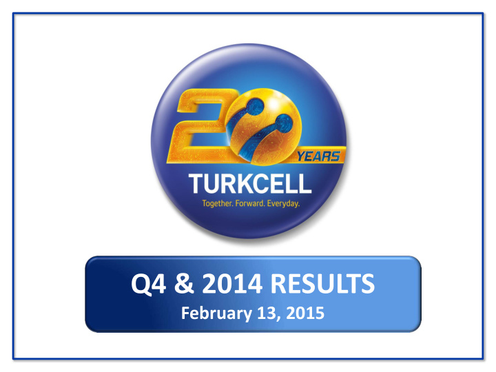 q4 2014 results