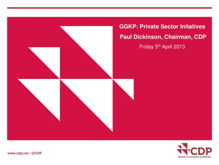cdp net cdp what is cdp cdp is an international not for