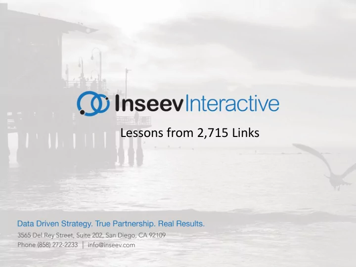 lessons from 2 715 links the authority seo pillar links