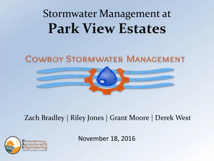 park view estates